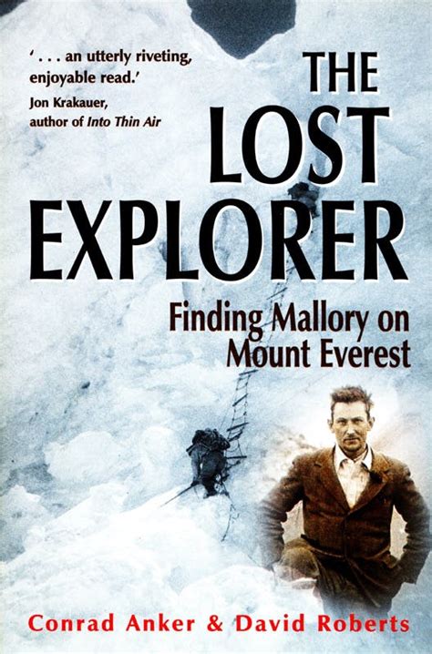 rolex the last explorer mallory irivne conrad anke|The Lost Explorer: Finding Mallory on Mt. Everest: Anker, Conrad .